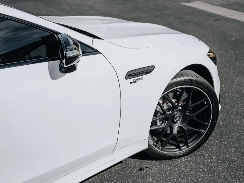 Mercedes GT 53 ceramic tint side view