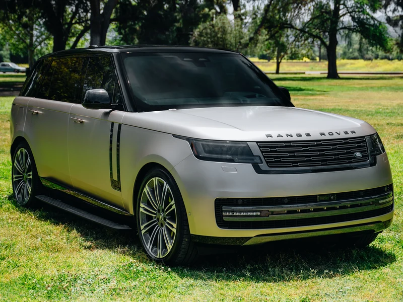 Range Rover with matte PPF and ceramic coating showing deep finish