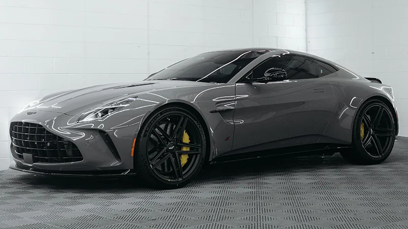 Aston Martin with full body gloss PPF — Hussle Customz Los Angeles