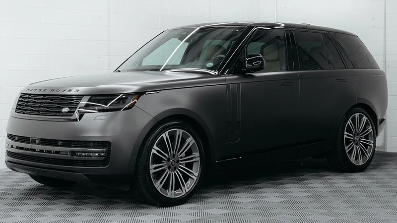 Range Rover with full body matte PPF — Hussle Customz studio