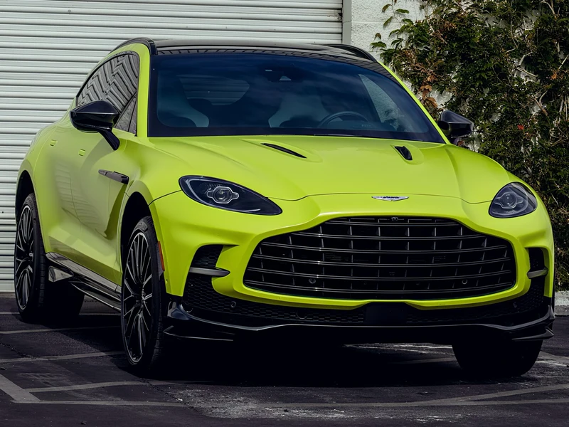 Aston Martin DBX 707 Vinyl Wrap — car wrap Los Angeles — Hussle Customz