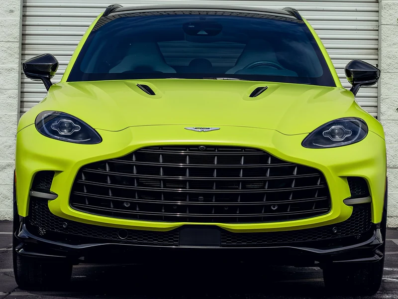 Aston Martin DBX 707 Vinyl Wrap — photo 3 — Hussle Customz Los Angeles