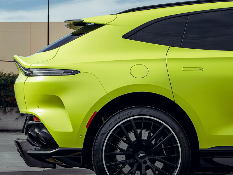 Aston Martin DBX 707 Vinyl Wrap — photo 4 — Hussle Customz Los Angeles
