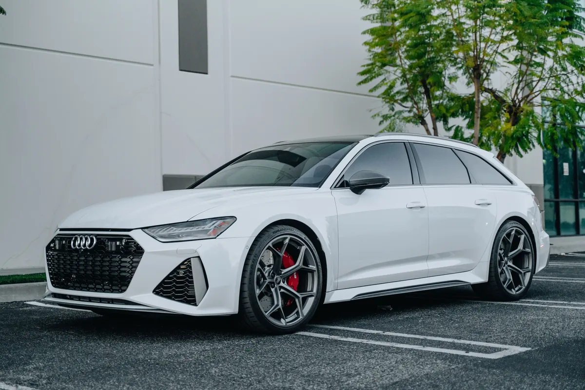 Audi RS6 Avant Front End PPF — photo 1 — Hussle Customz Los Angeles