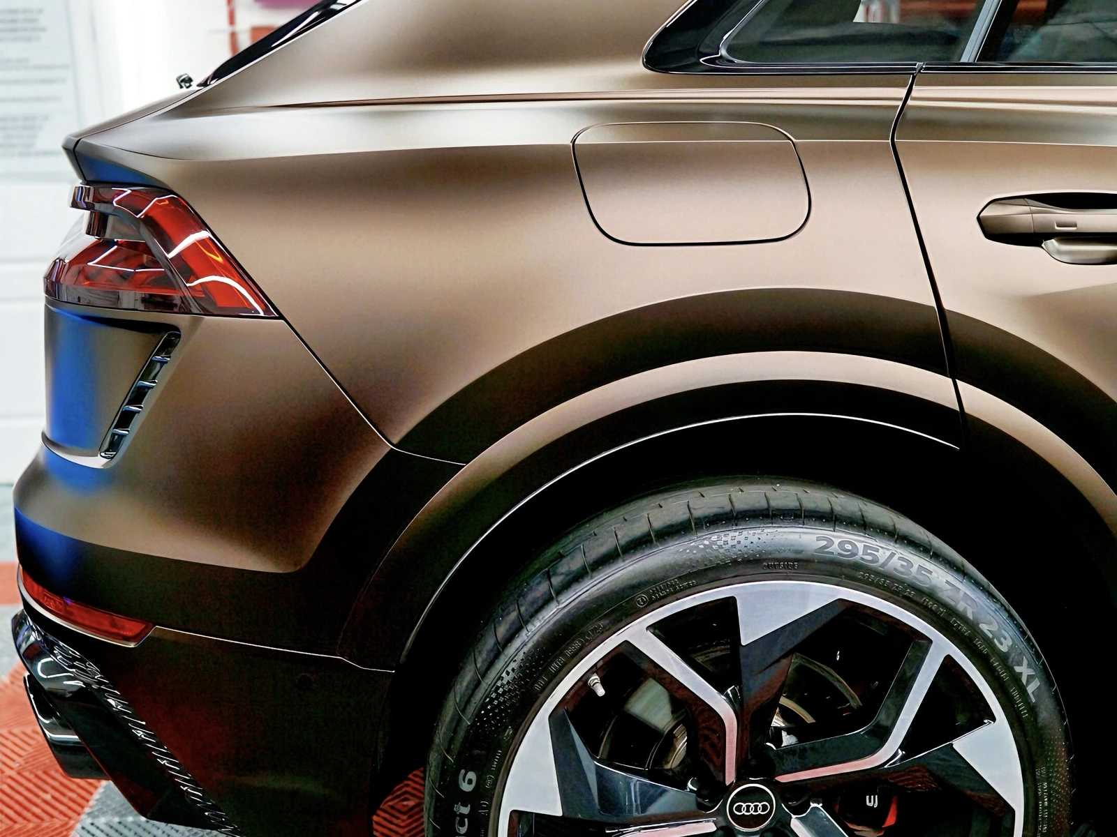 Audi RSQ8 Matte Brown — photo 4 — Hussle Customz Los Angeles