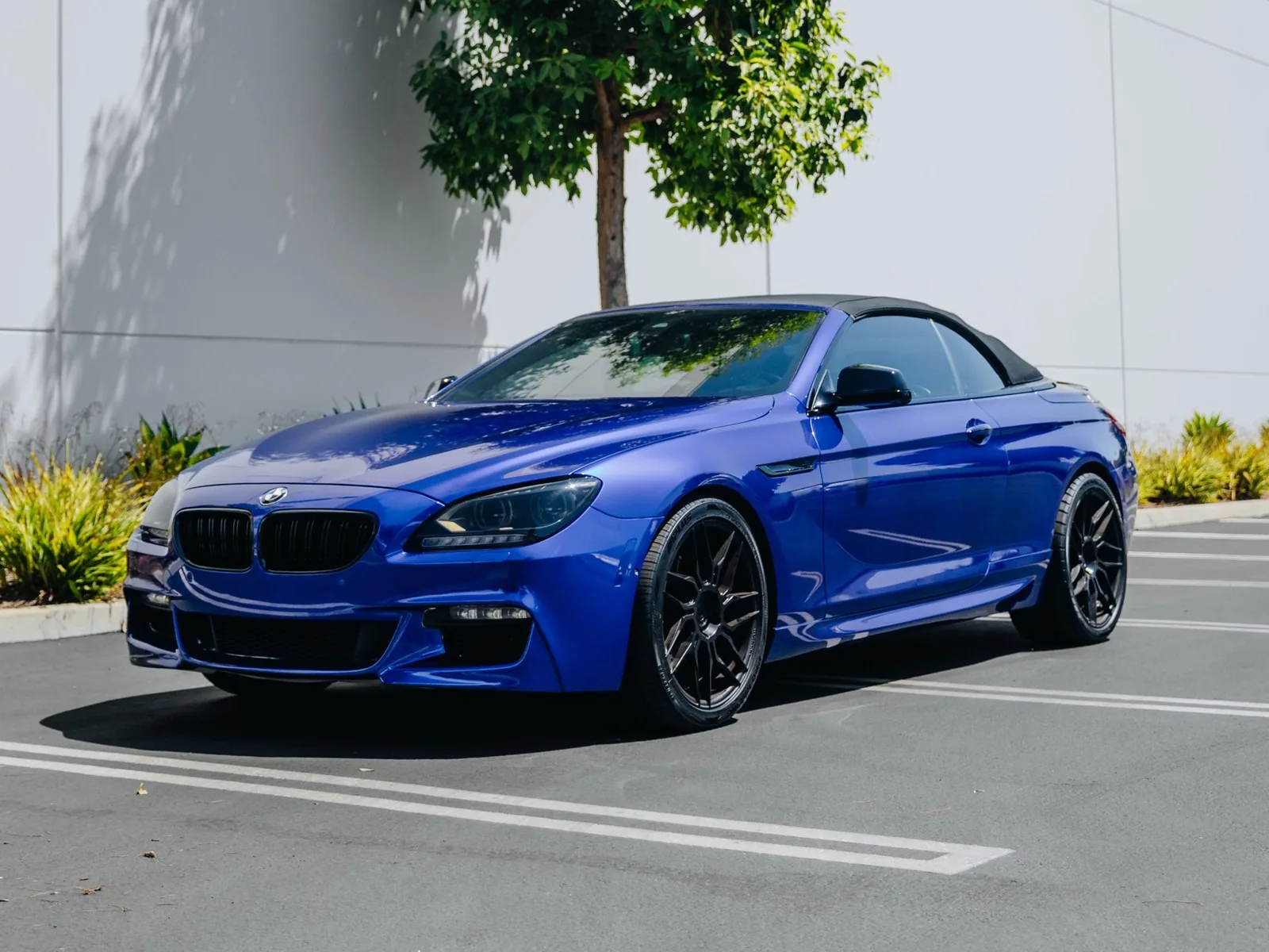 BMW 6 Series Vinyl Wrap, Door Jambs, Smoked Headlights, Ceramic Coating — photo 1 — Hussle Customz Los Angeles