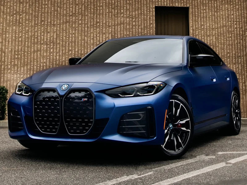 BMW i4 M50 — Matte PPF, Ceramic Tint, Ceramic Coating | Hussle Customz