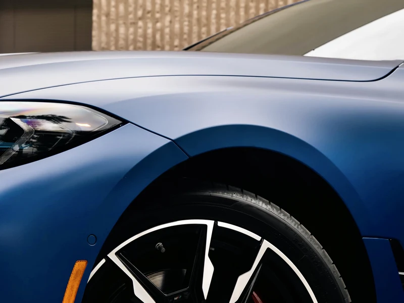 BMW i4 M50 Matte PPF, Ceramic Tint, Ceramic Coating — photo 5 — Hussle Customz Los Angeles