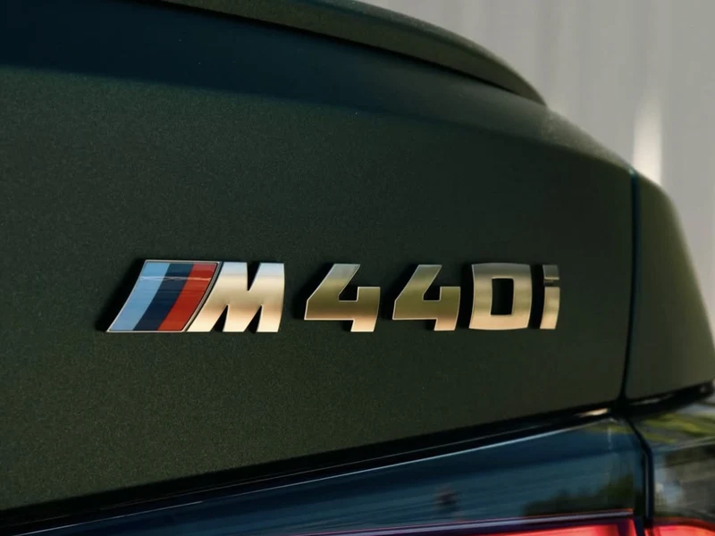 BMW M440i Matte Pine Green Metallic Vinyl Wrap — photo 4 — Hussle Customz Los Angeles