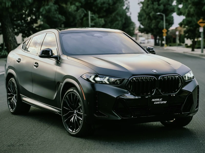 BMW X6 — Matte PPF, Tint & Coating | Hussle Customz