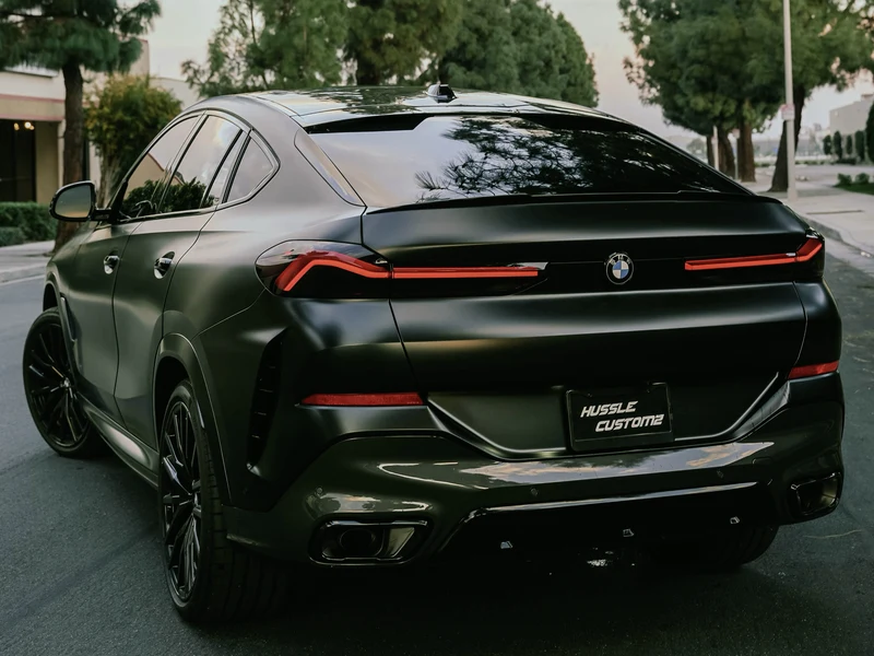 BMW X6 Matte PPF, Tint & Coating — photo 2 — Hussle Customz Los Angeles