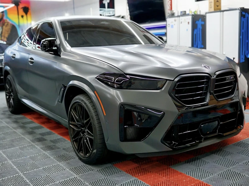 BMW X6M — Matte PPF, Ceramic Coating | Hussle Customz