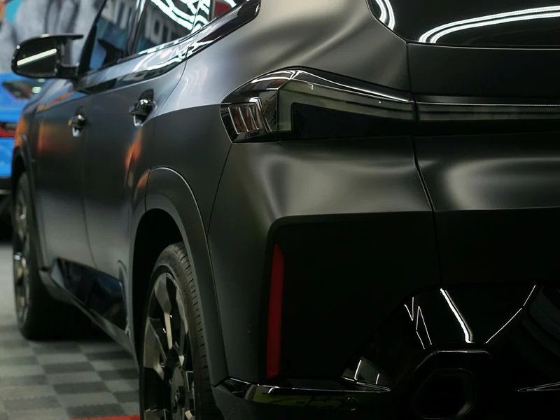 BMW XM Vinyl Wrap — photo 3 — Hussle Customz Los Angeles