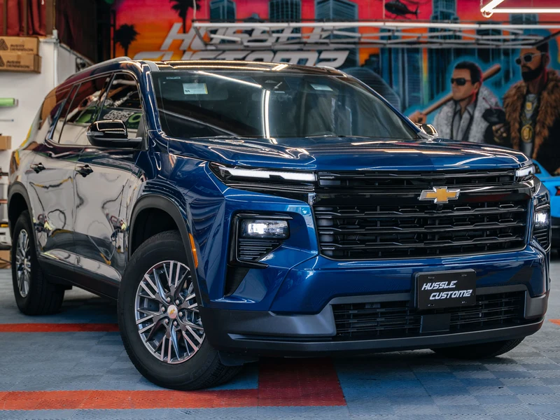 Chevrolet Traverse — Interstellar Liquid Blue PPF | Hussle Customz