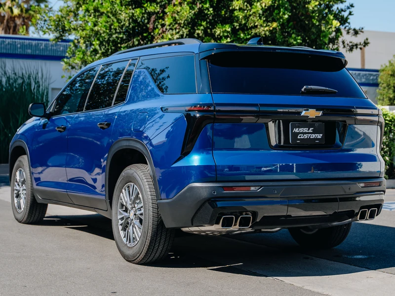 Chevrolet Traverse Interstellar Liquid Blue PPF — photo 3 — Hussle Customz Los Angeles