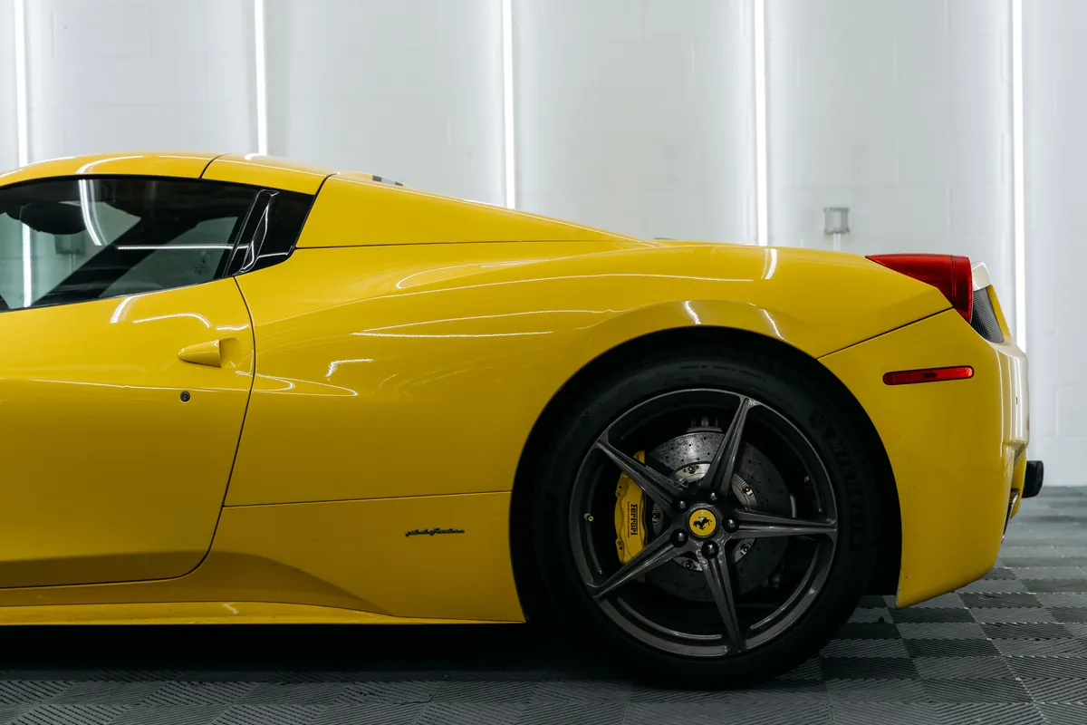 Ferrari 458 Spider Full Body PPF + Stripes — photo 2 — Hussle Customz Los Angeles