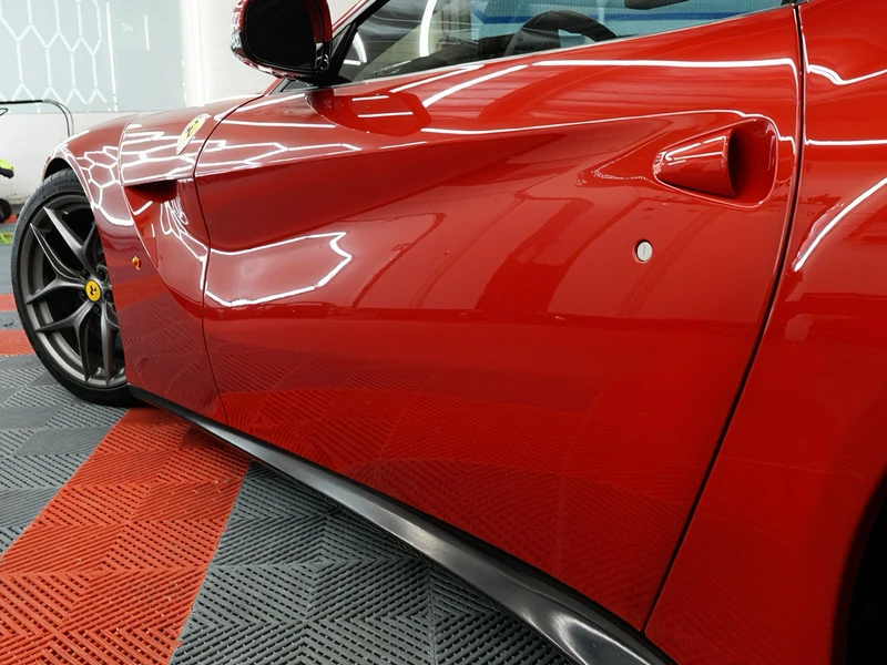 Ferrari F12 Berlinetta Vinyl Wrap — photo 3 — Hussle Customz Los Angeles