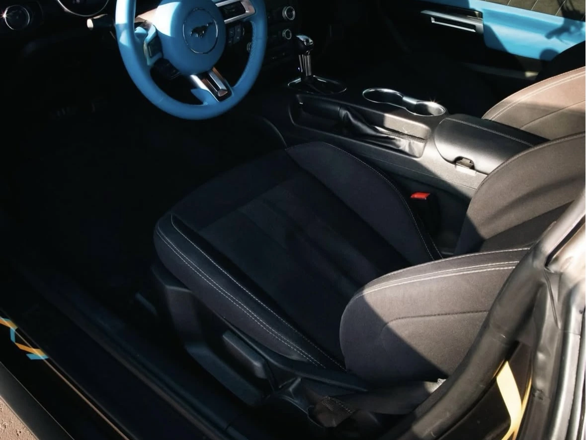 Ford Mustang Satin Black — photo 5 — Hussle Customz Los Angeles