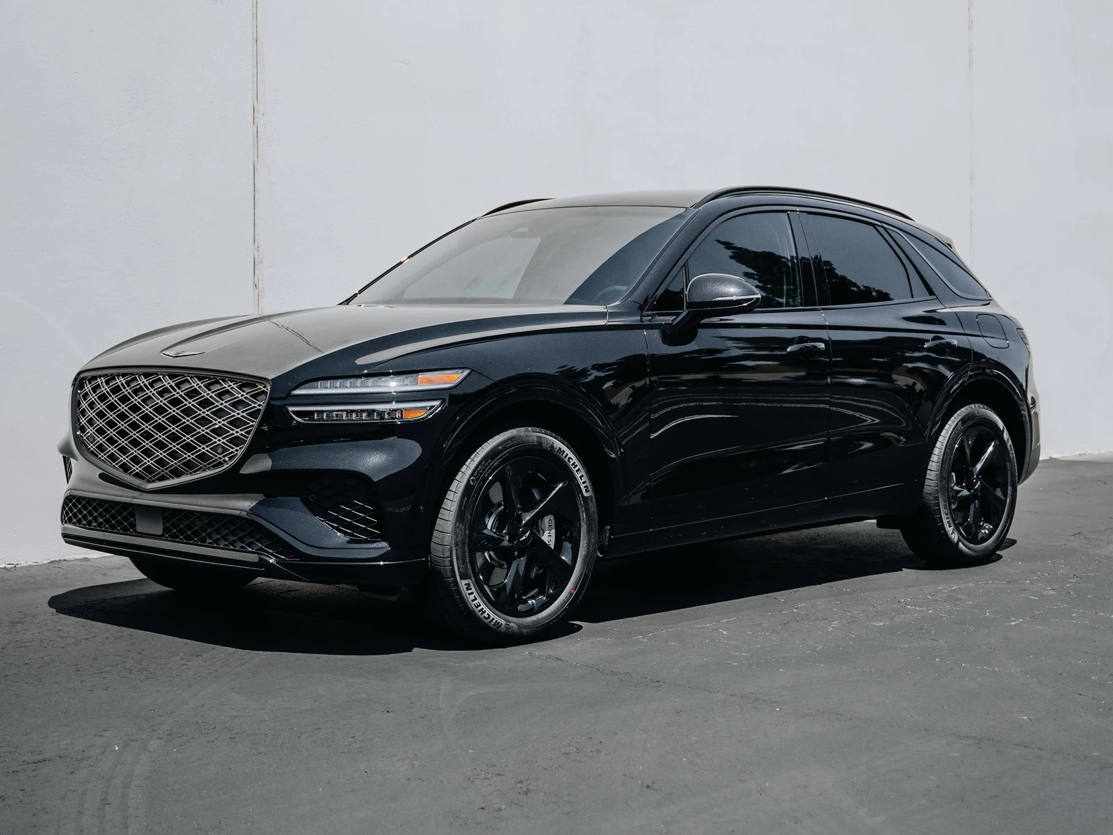 Genesis GV70 Ceramic Tint, Chrome Delete, Black Wheels — photo 1 — Hussle Customz Los Angeles