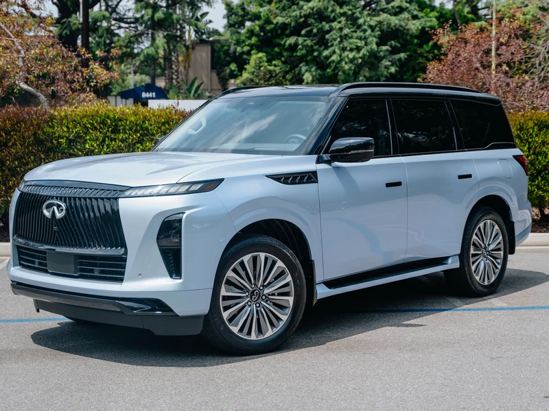 Infiniti QX80 — Liquid Metallic Grayish Blue PPF | Hussle Customz