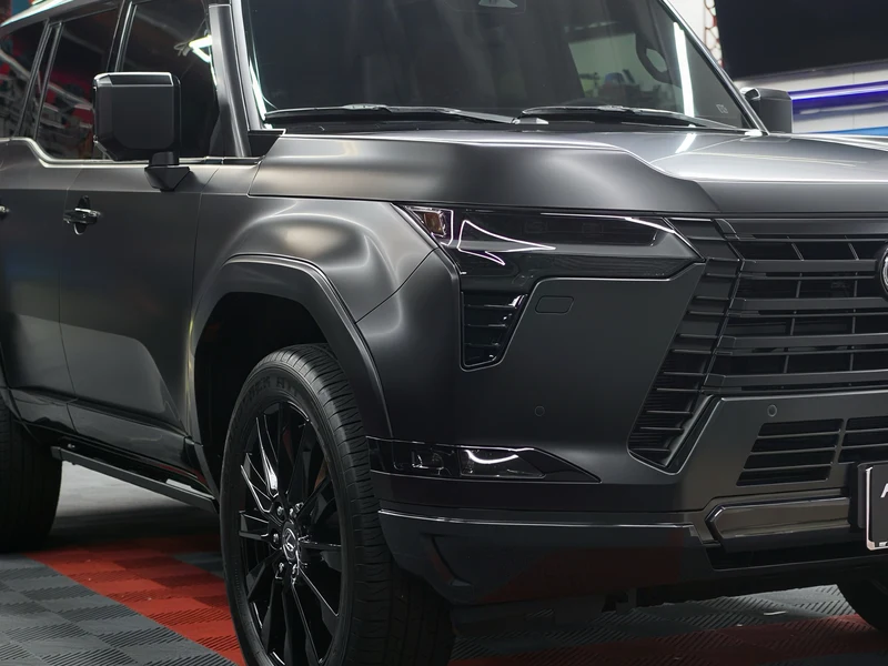 Lexus GX550 Matte PPF, Tint, Wheels, Calipers, Ceramic Coating — photo 4 — Hussle Customz Los Angeles