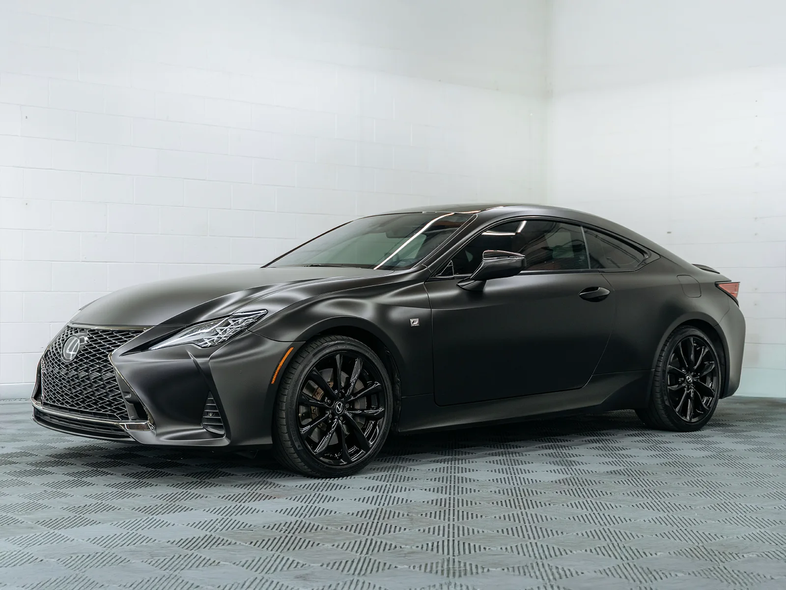 Lexus RCF Vinyl Wrap — photo 1 — Hussle Customz Los Angeles