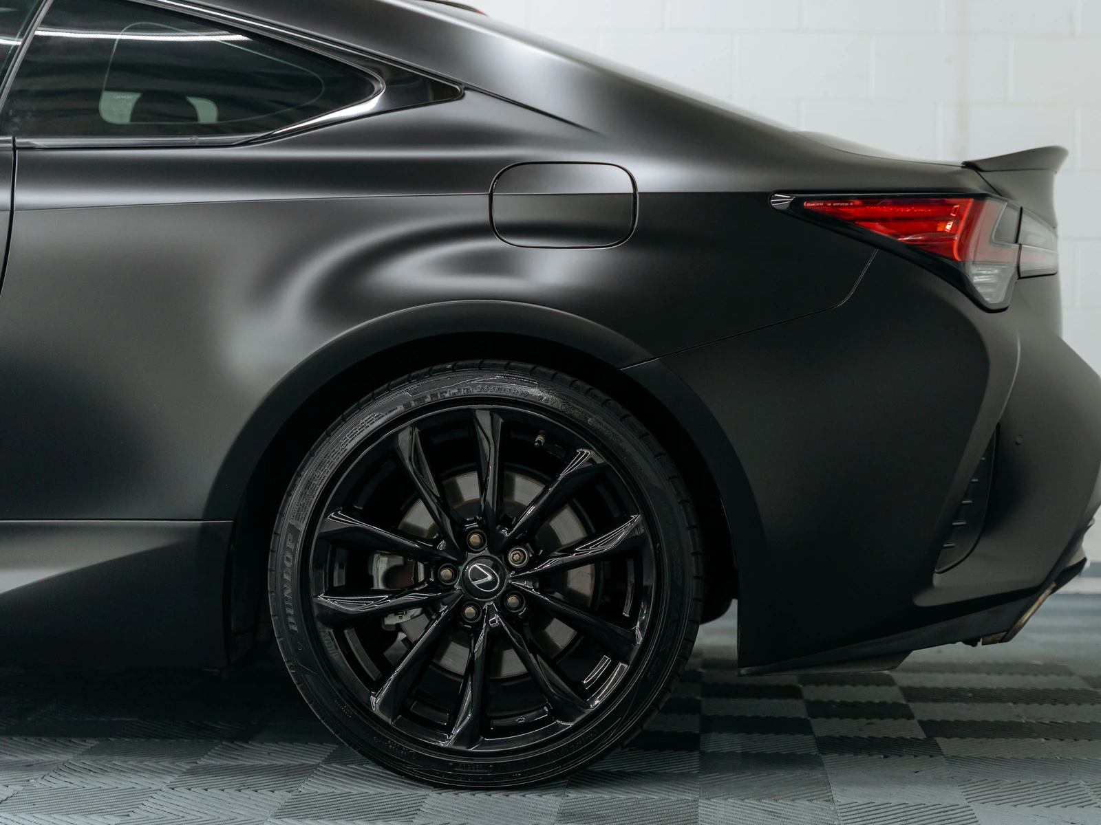 Lexus RCF Vinyl Wrap — photo 3 — Hussle Customz Los Angeles