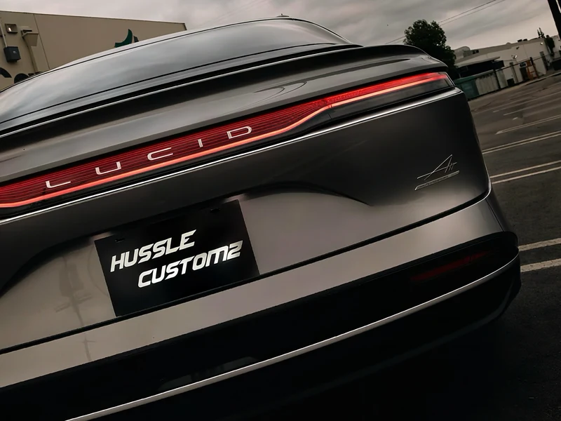 Lucid Air Clear PPF, Ceramic Tint — photo 3 — Hussle Customz Los Angeles