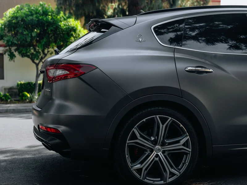 Maserati Levante Charcoal Metallic — photo 3 — Hussle Customz Los Angeles