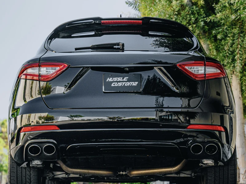 Maserati Levante Gloss Black PPF, Ceramic Coating — photo 3 — Hussle Customz Los Angeles