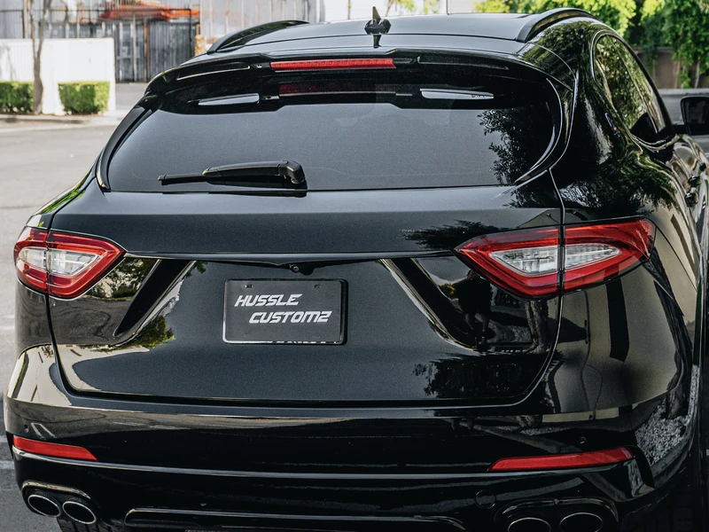 Maserati Levante Gloss Black PPF, Ceramic Coating — photo 5 — Hussle Customz Los Angeles