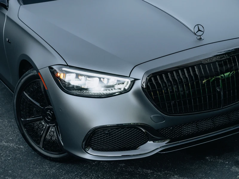 Maybach S680 Matte AMG Grey PPF — photo 3 — Hussle Customz Los Angeles