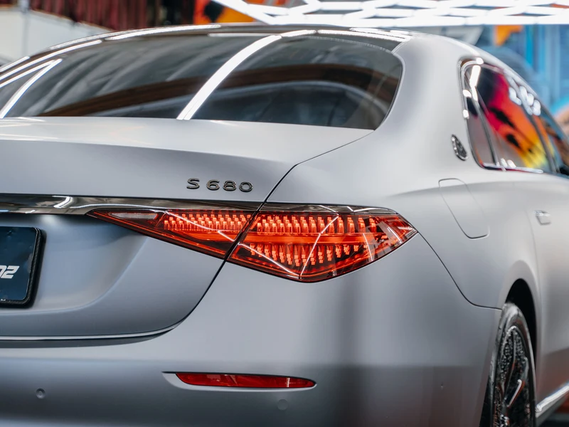Maybach S680 Matte AMG Grey PPF — photo 4 — Hussle Customz Los Angeles
