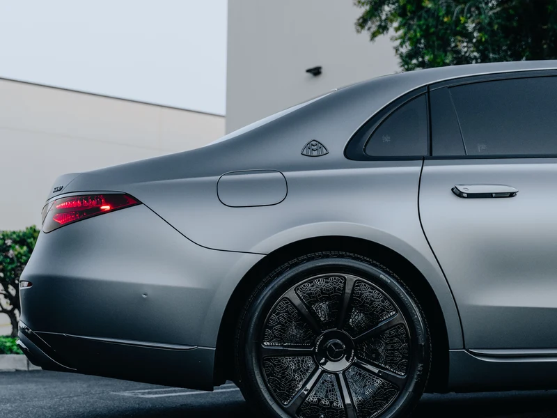 Maybach S680 Matte AMG Grey PPF — photo 5 — Hussle Customz Los Angeles