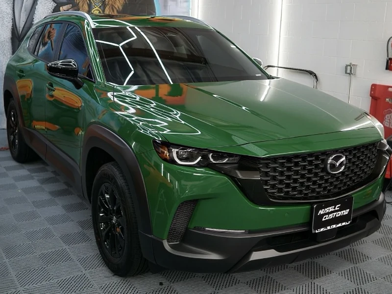 Mazda CX-50 Vinyl Wrap — car wrap Los Angeles — Hussle Customz