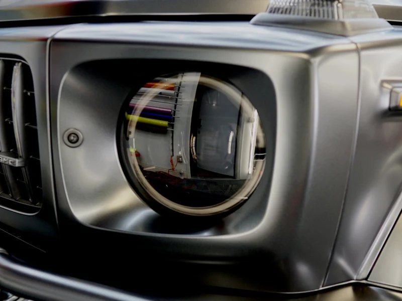 Mercedes G63 Matte PPF, Ceramic Tint, Ceramic Coating — photo 2 — Hussle Customz Los Angeles