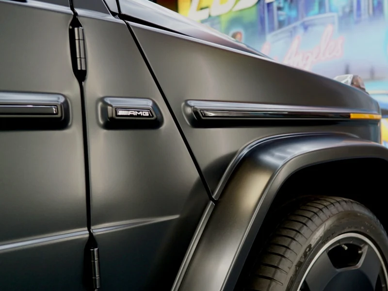 Mercedes G63 Matte PPF, Ceramic Tint, Ceramic Coating — photo 4 — Hussle Customz Los Angeles