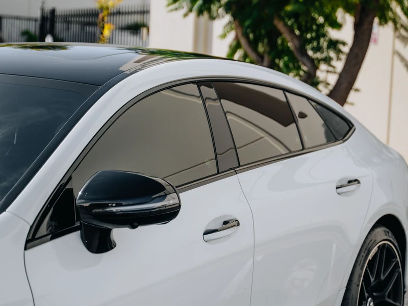 Mercedes GT53 Ceramic Tint And More — photo 4 — Hussle Customz Los Angeles