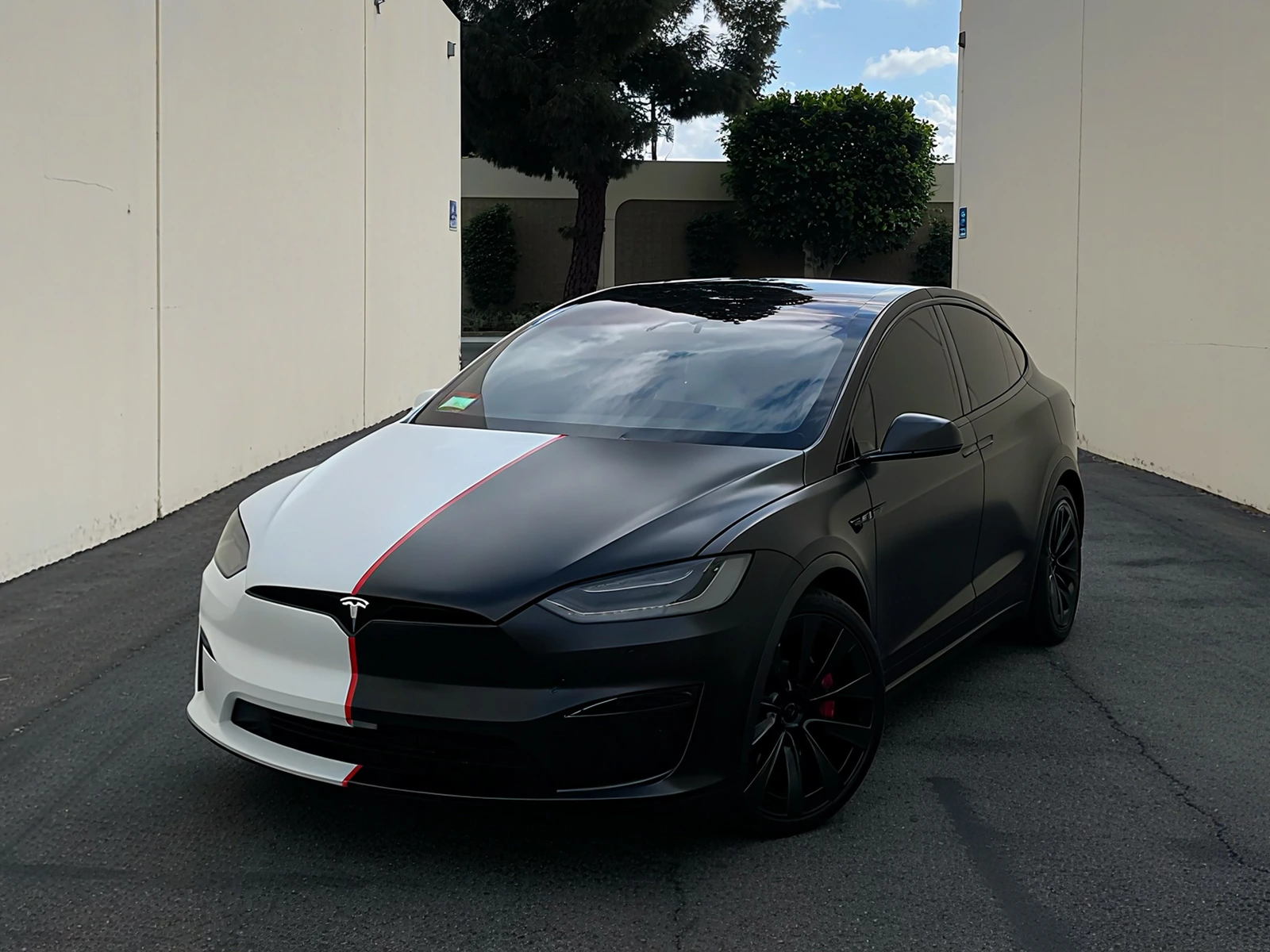 Tesla Model X PPF — photo 1 — Hussle Customz Los Angeles