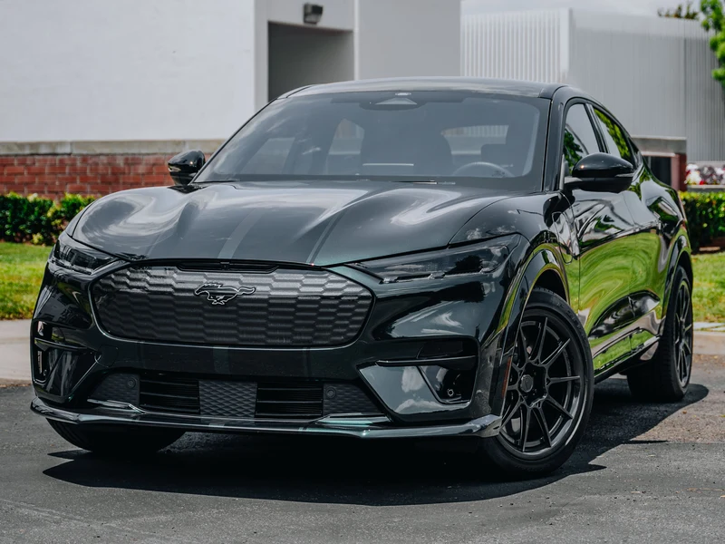 Ford Mustang Mach-E — Emerald Stone Green PPF | Hussle Customz