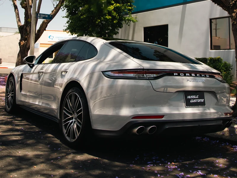 Porsche Panamera Ceramic Tint, Ceramic Coating — photo 3 — Hussle Customz Los Angeles