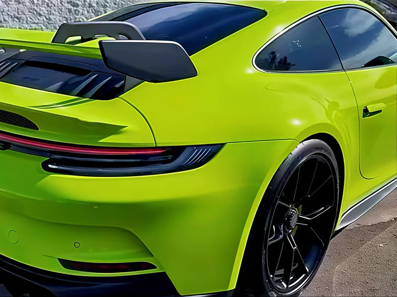 Porsche 911 GT3 Clear PPF, Ceramic Tint, Ceramic Coating — photo 4 — Hussle Customz Los Angeles