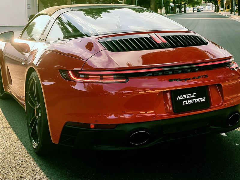 Porsche 911 Targa 4 GTS Clear PPF, Ceramic Coating — photo 3 — Hussle Customz Los Angeles