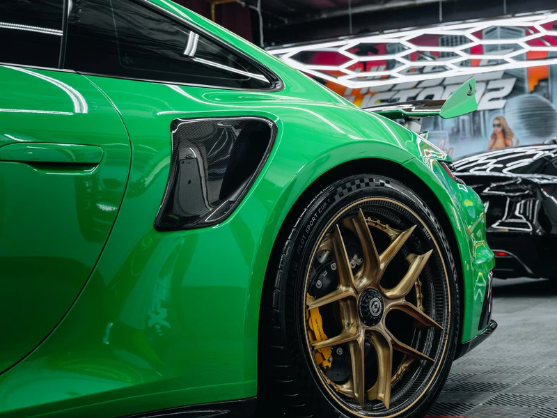 Porsche 911 Turbo S PPF — photo 5 — Hussle Customz Los Angeles