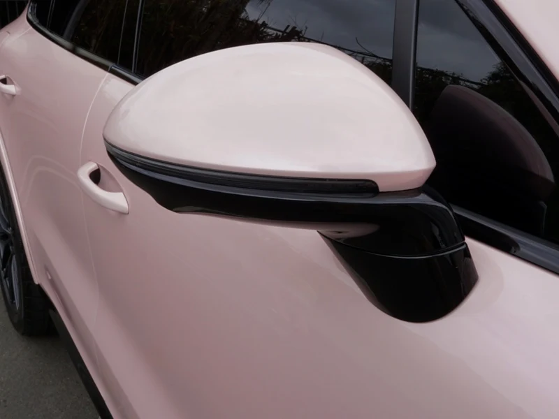Porsche Cayenne GTS Liquid Metal Shell Pink PPF — photo 2 — Hussle Customz Los Angeles