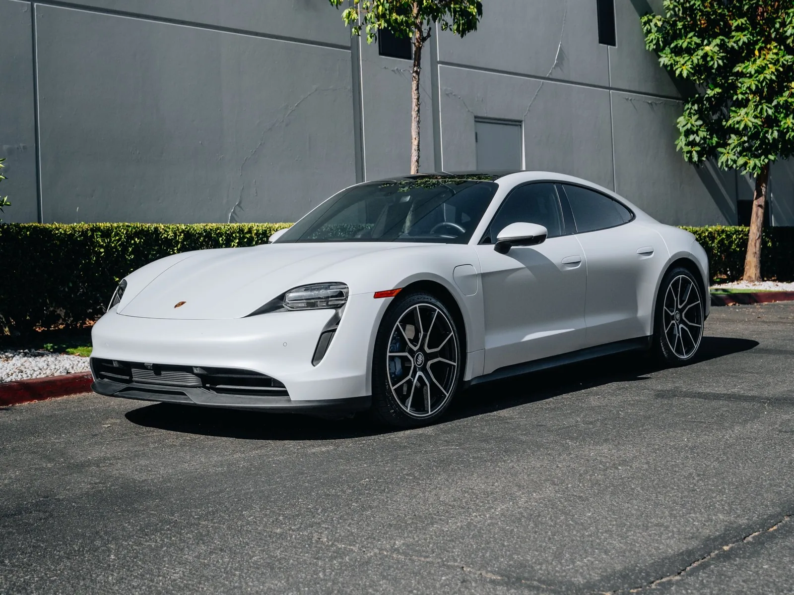 Porsche Taycan Matte PPF, Caliper Paint, Ceramic Tint, Ceramic Coating — photo 1 — Hussle Customz Los Angeles