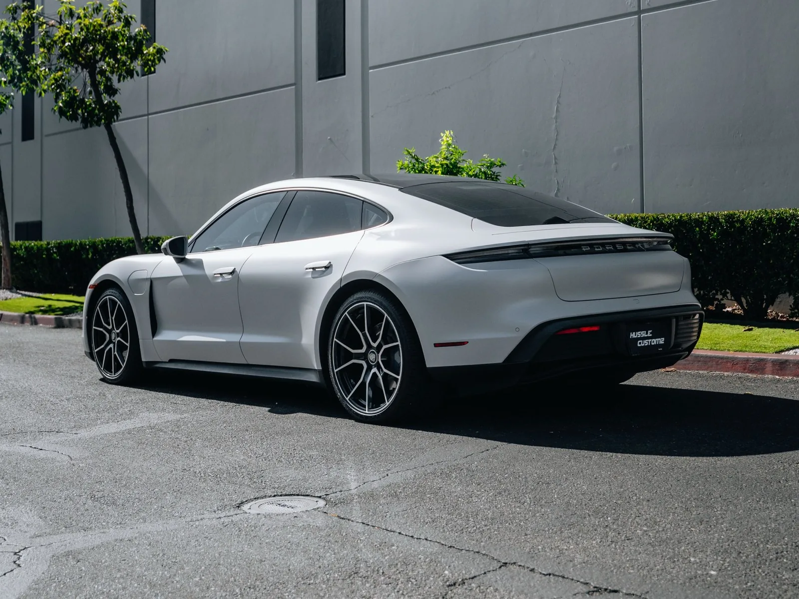 Porsche Taycan Matte PPF, Caliper Paint, Ceramic Tint, Ceramic Coating — photo 3 — Hussle Customz Los Angeles