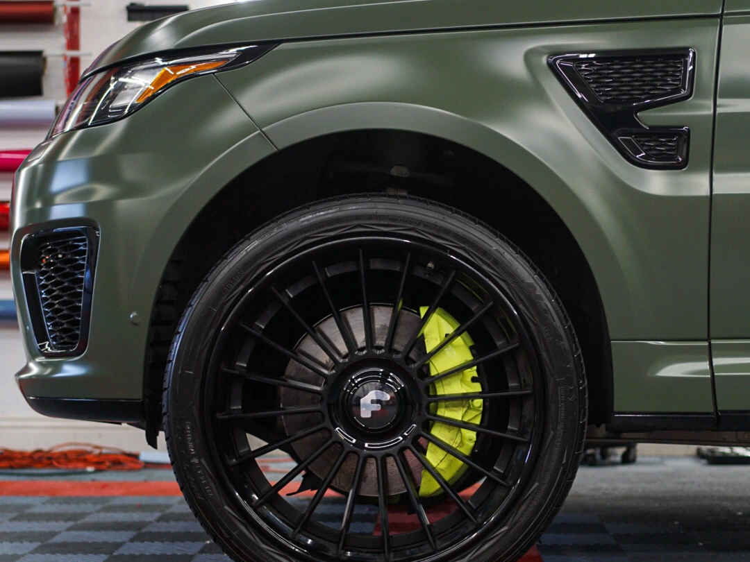 Range Rover Sport Vinyl Wrap — photo 2 — Hussle Customz Los Angeles