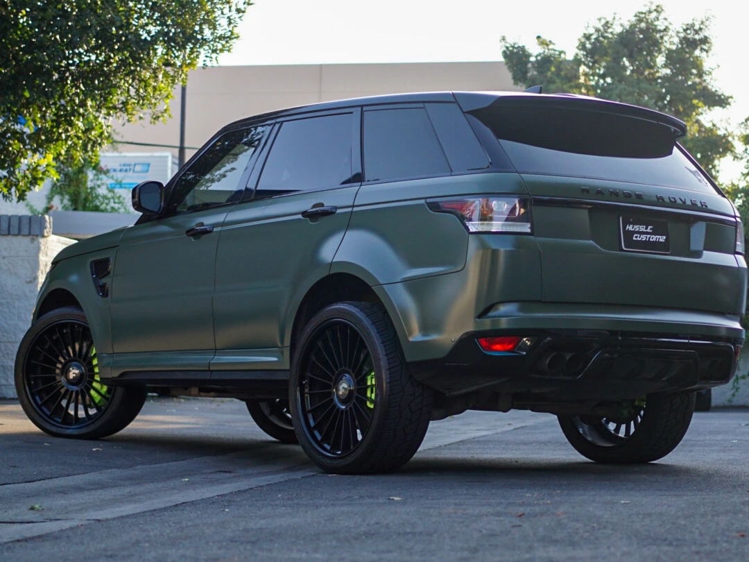 Range Rover Sport Vinyl Wrap — photo 4 — Hussle Customz Los Angeles