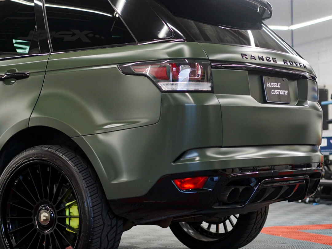 Range Rover Sport Vinyl Wrap — photo 5 — Hussle Customz Los Angeles